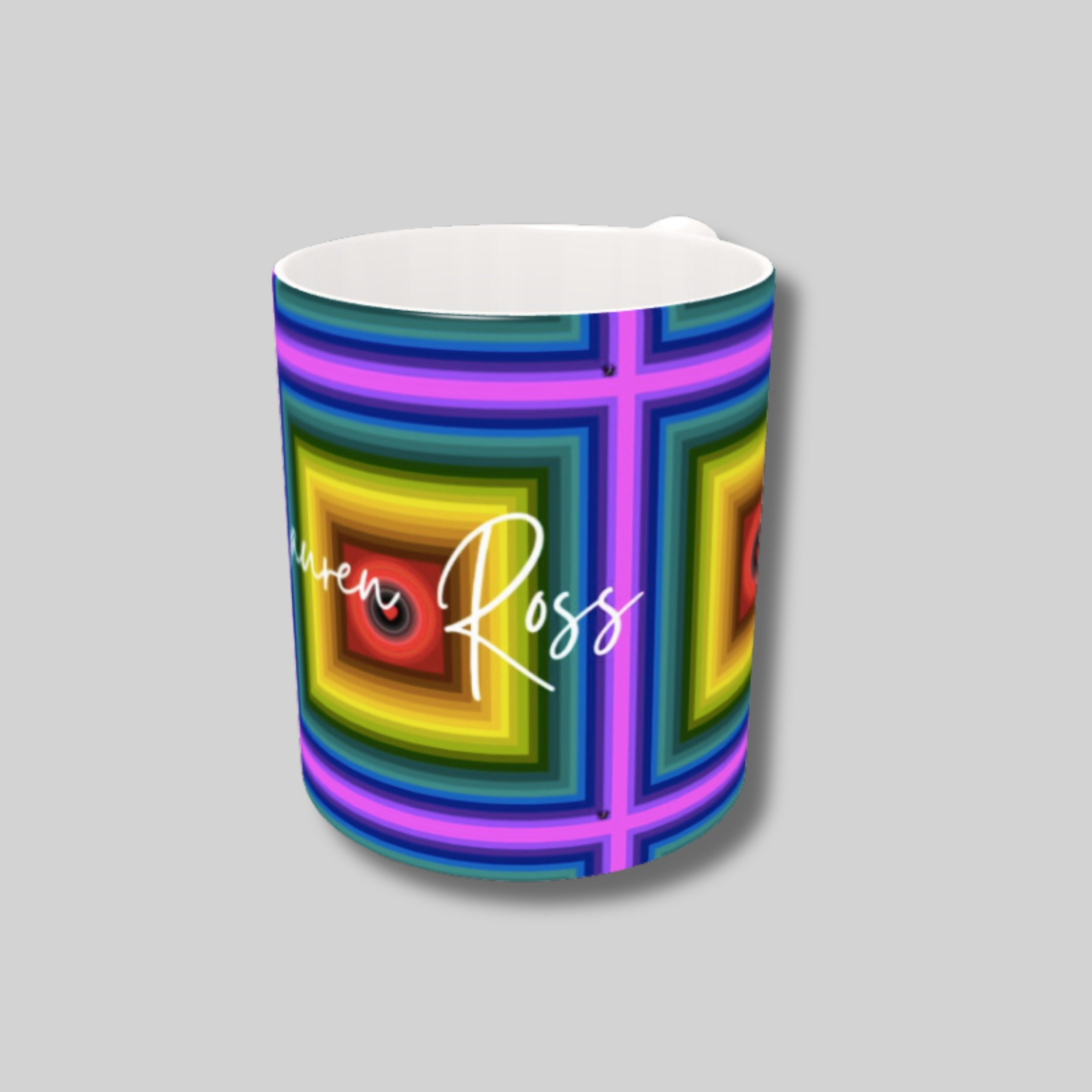 Love Chakra Mug - Lauren Ross Design | Designer Tableware | Luxury Tableware  | High End Homeware | Dior Tableware  | Louis Vuitton Homeware | Gucci Tableware  | Hermes Tableware | Saks Fifth Avenue Tableware | Neiman Marcus Tableware | Versace Tableware 