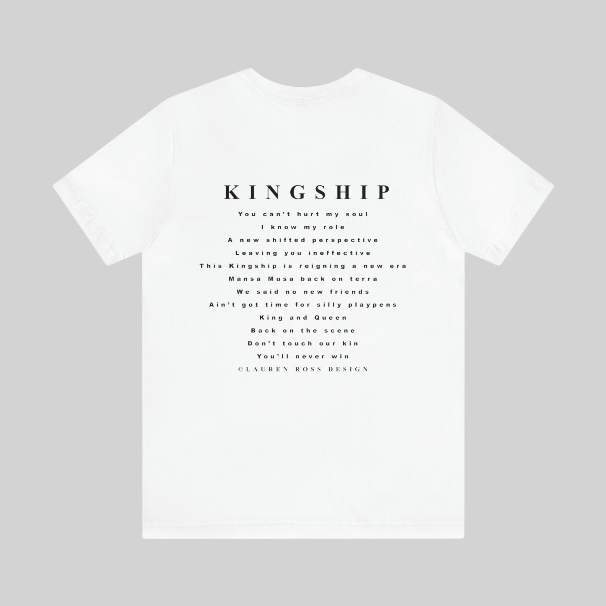 Kingship T-Shirt in White