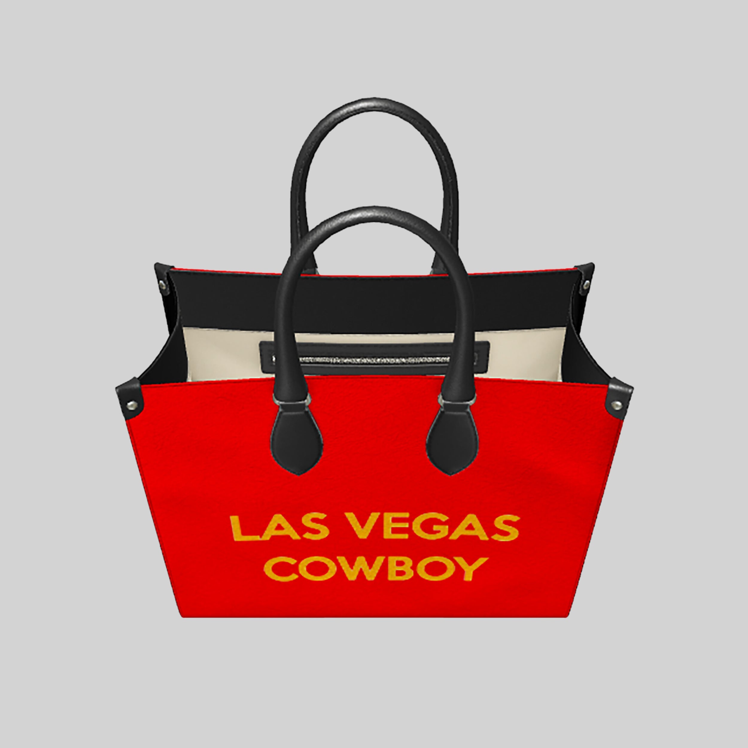 Roman Bag - Las Vegas Cowboy | Lauren Ross Design | Designer Handbag | Luxury Handbag | High End Handbags