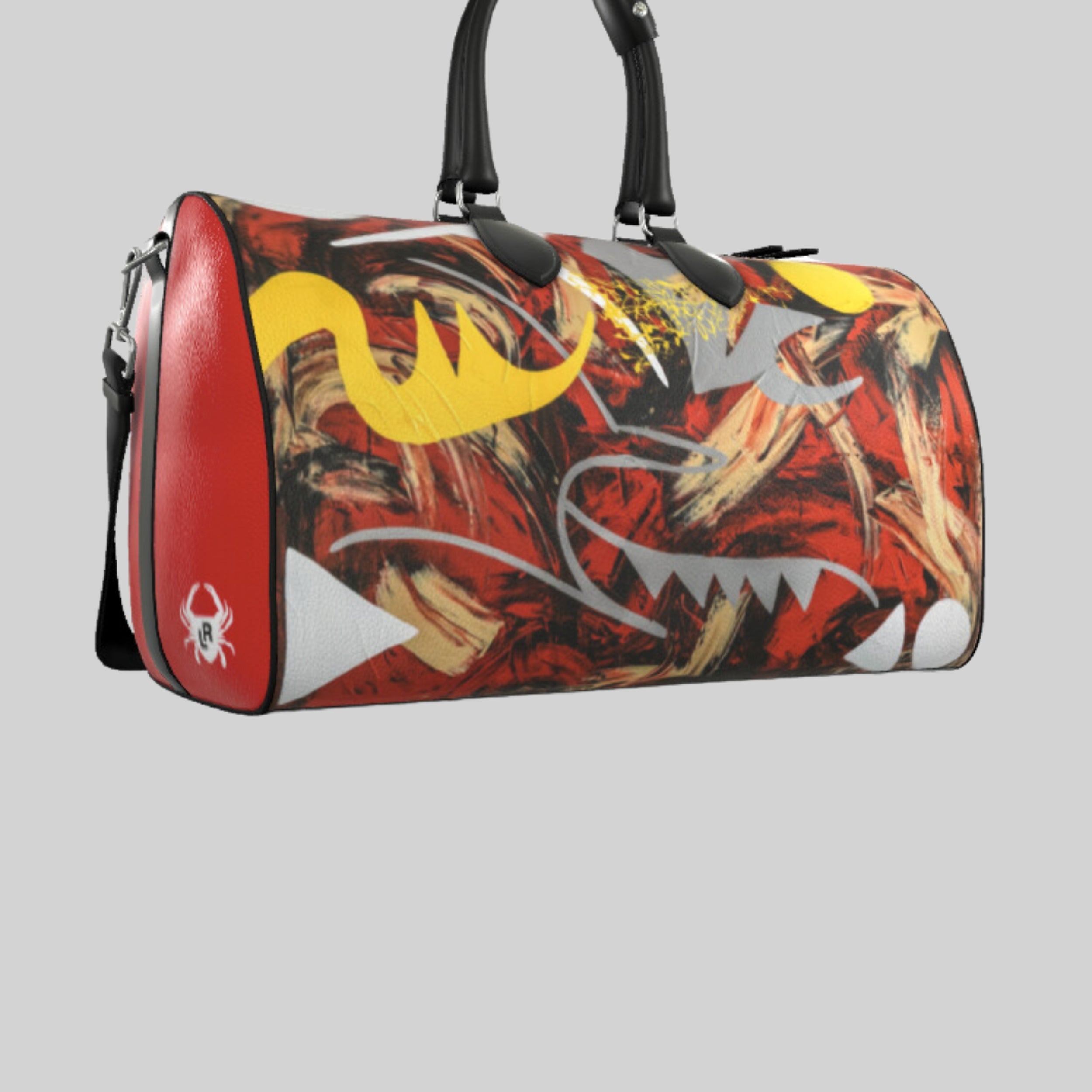 Odon Duffle Bag - Games | Lauren Ross Design | Designer Handbags | Luxury Handbags