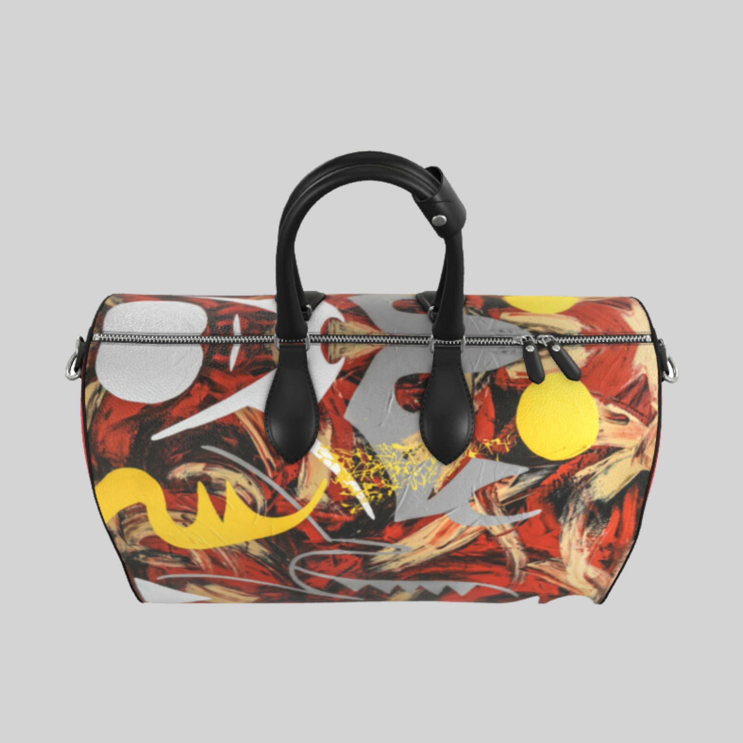 Odon Duffle Bag - Games | Lauren Ross Design | Designer Handbags | Luxury Handbags