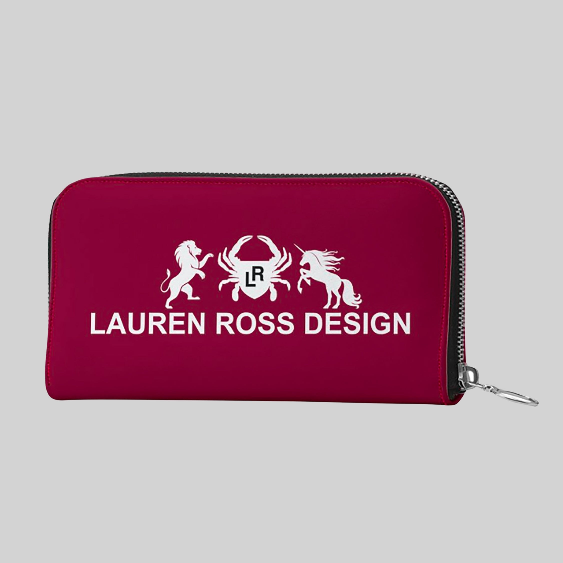 luxury crypto wallet - high end luxury designer wallet - lauren ross design