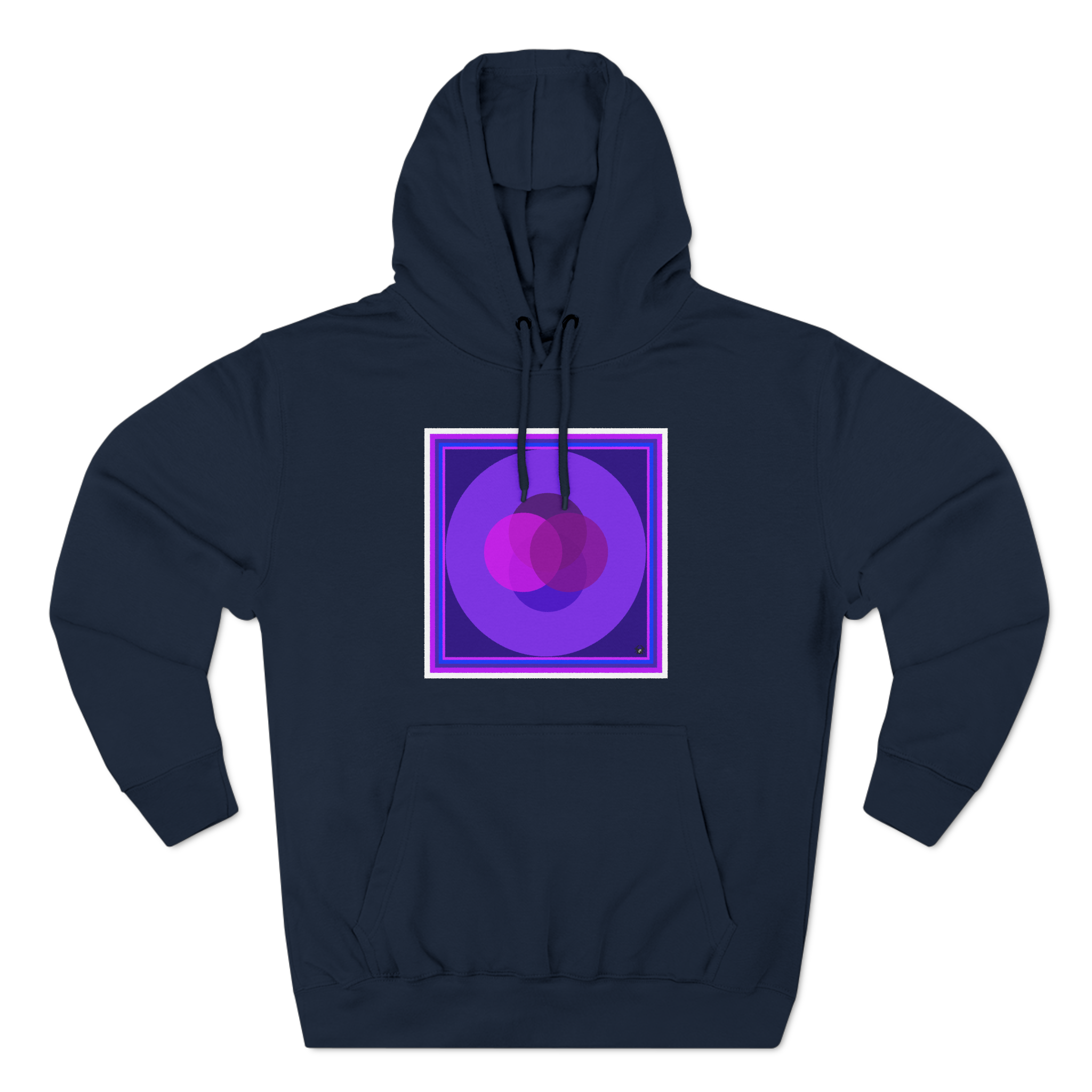 Purple Vesica Navy Sweatshirt