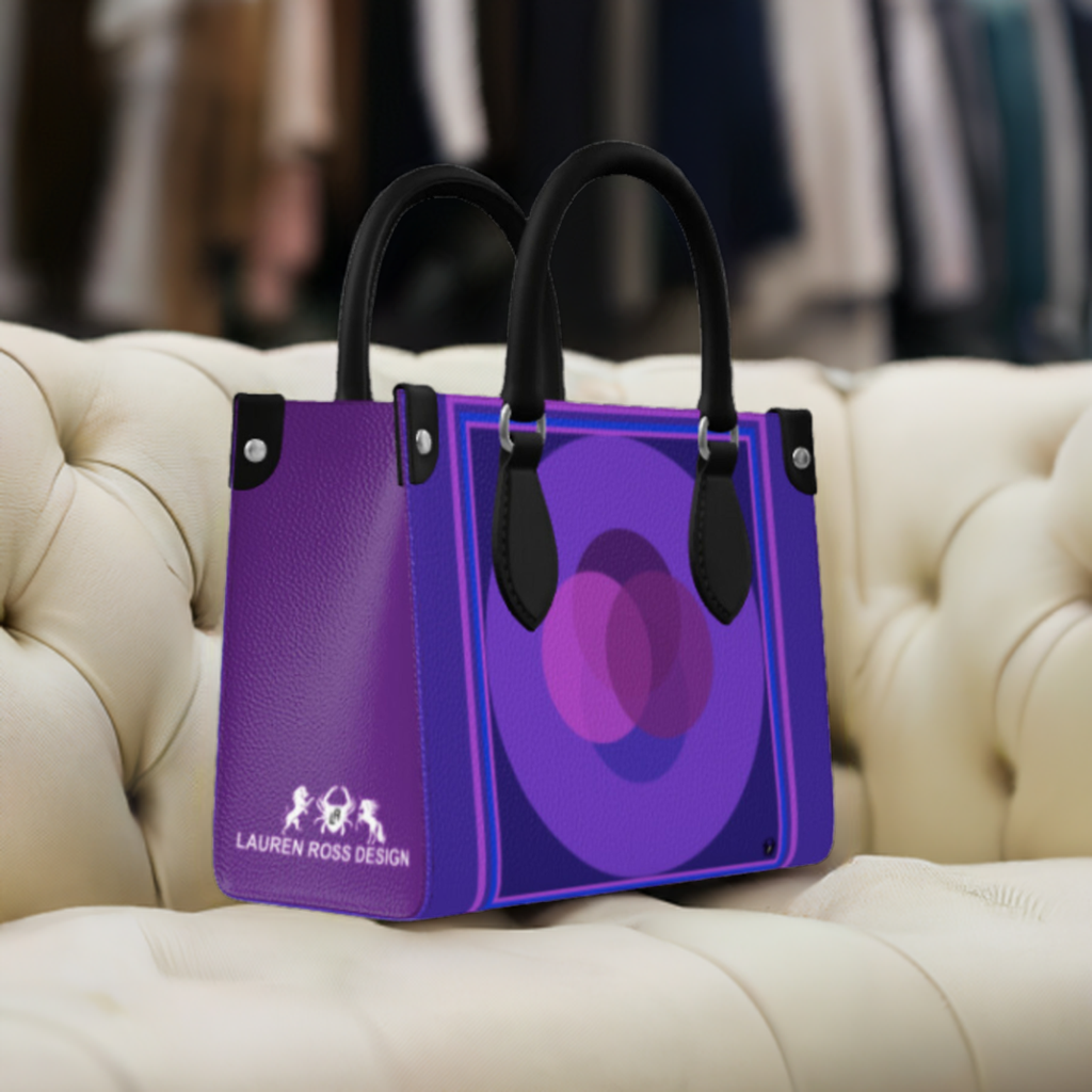 LRD Lauren Handbag - Purple Vesica