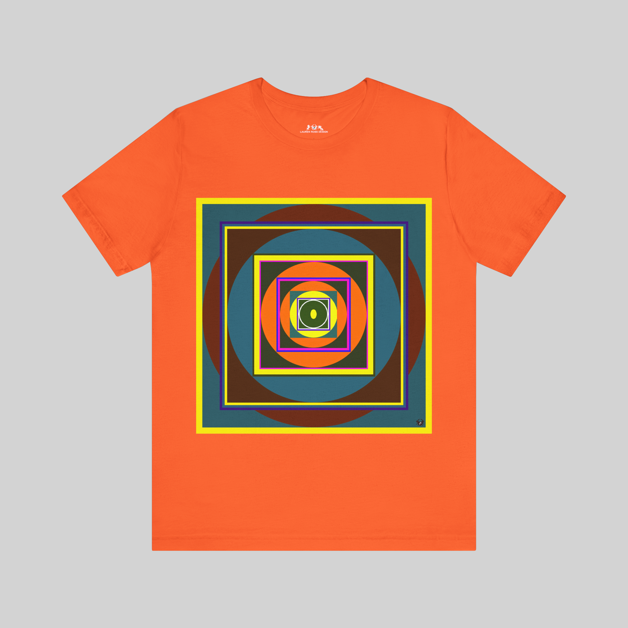 The Vortex T-Shirt in Orange