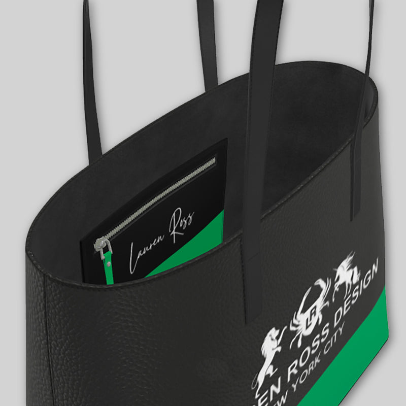 LRD Modern Art Tote Bag - Emerald City