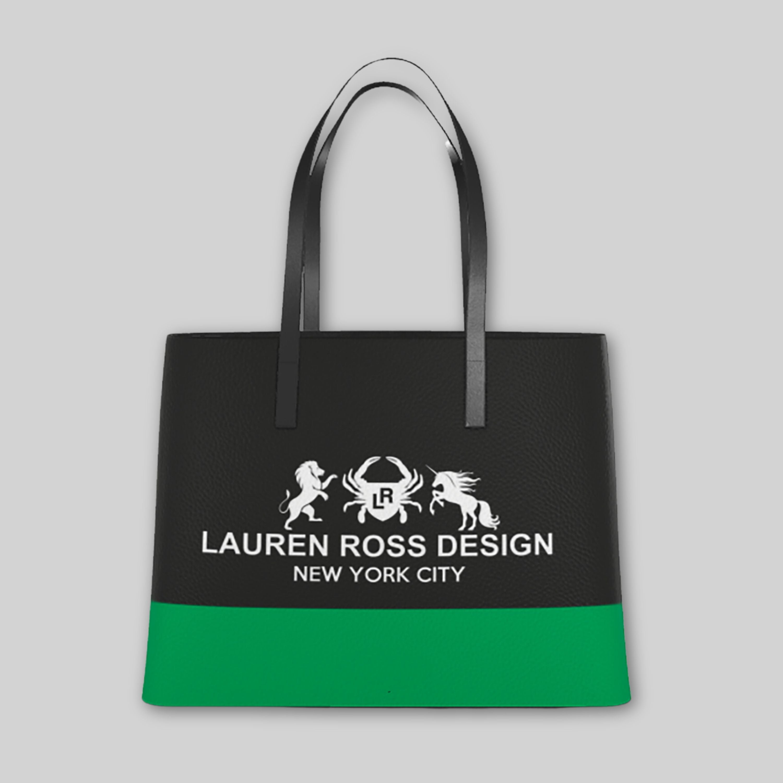 LRD Modern Art Tote Bag - Emerald City