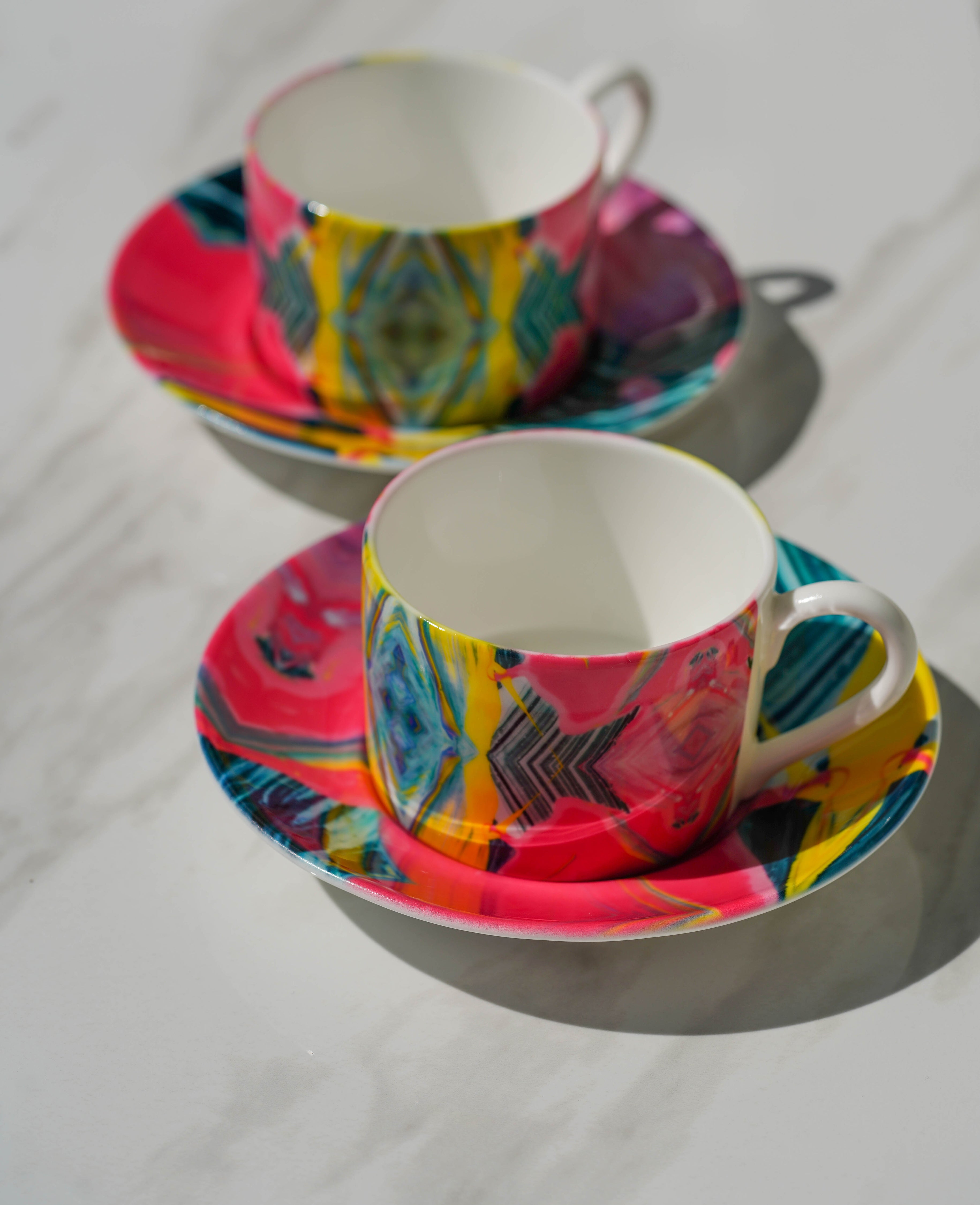 The Frequency Cup and Saucer Set