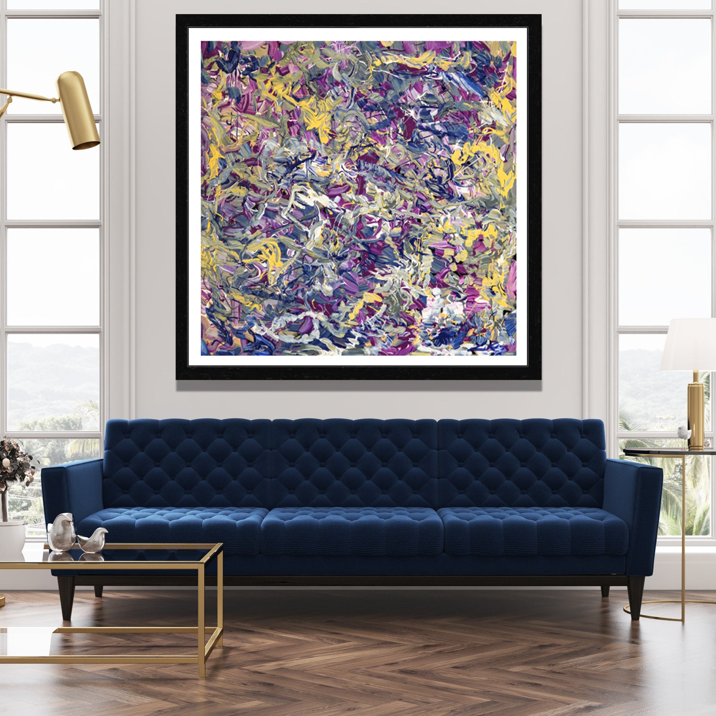 In Bloom Archival Print - Contemporary Art | Modern Abstract Art | Fine Art | Painting Print 