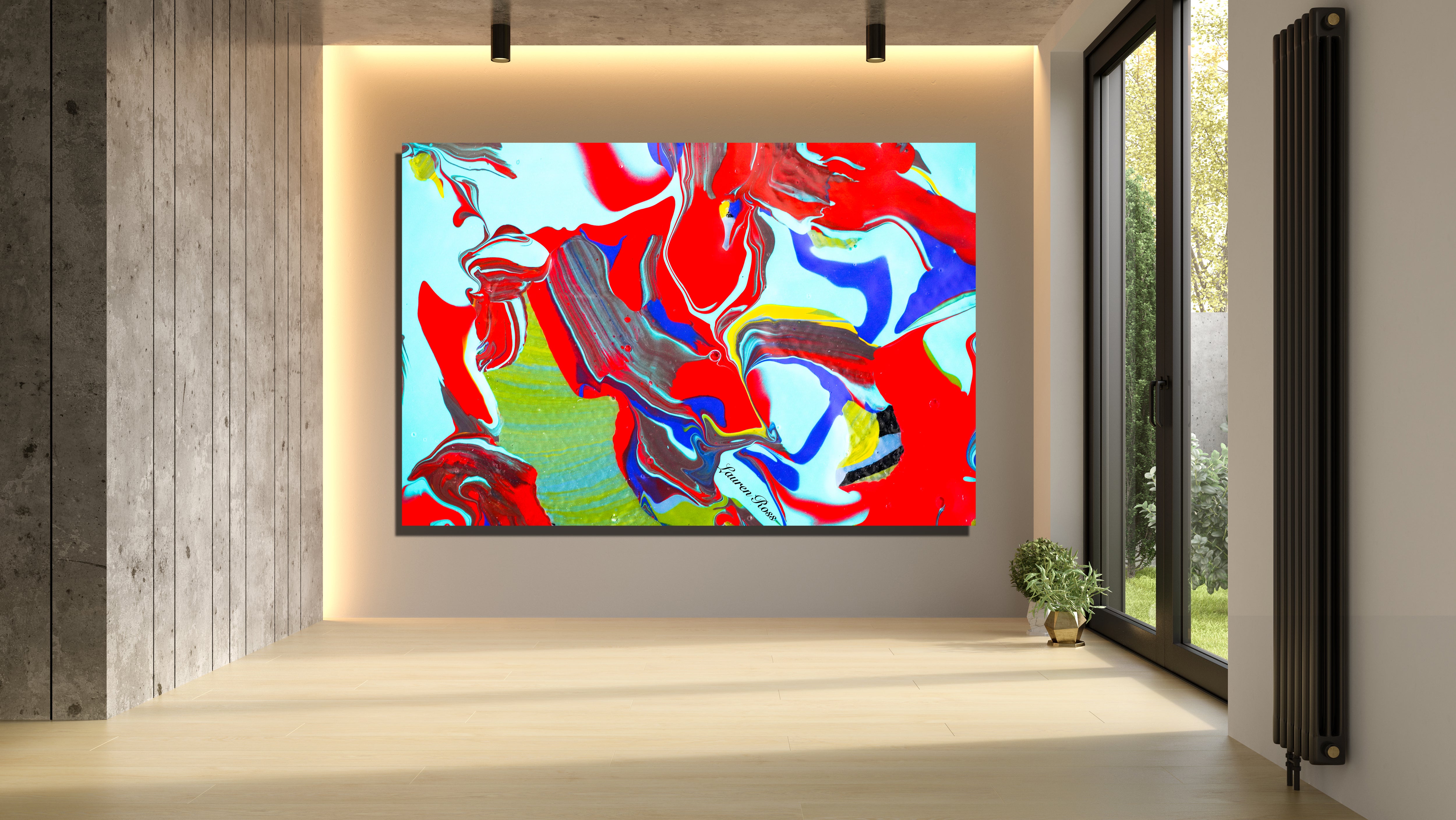 Inside Attraction 13 Archival Canvas Wrap