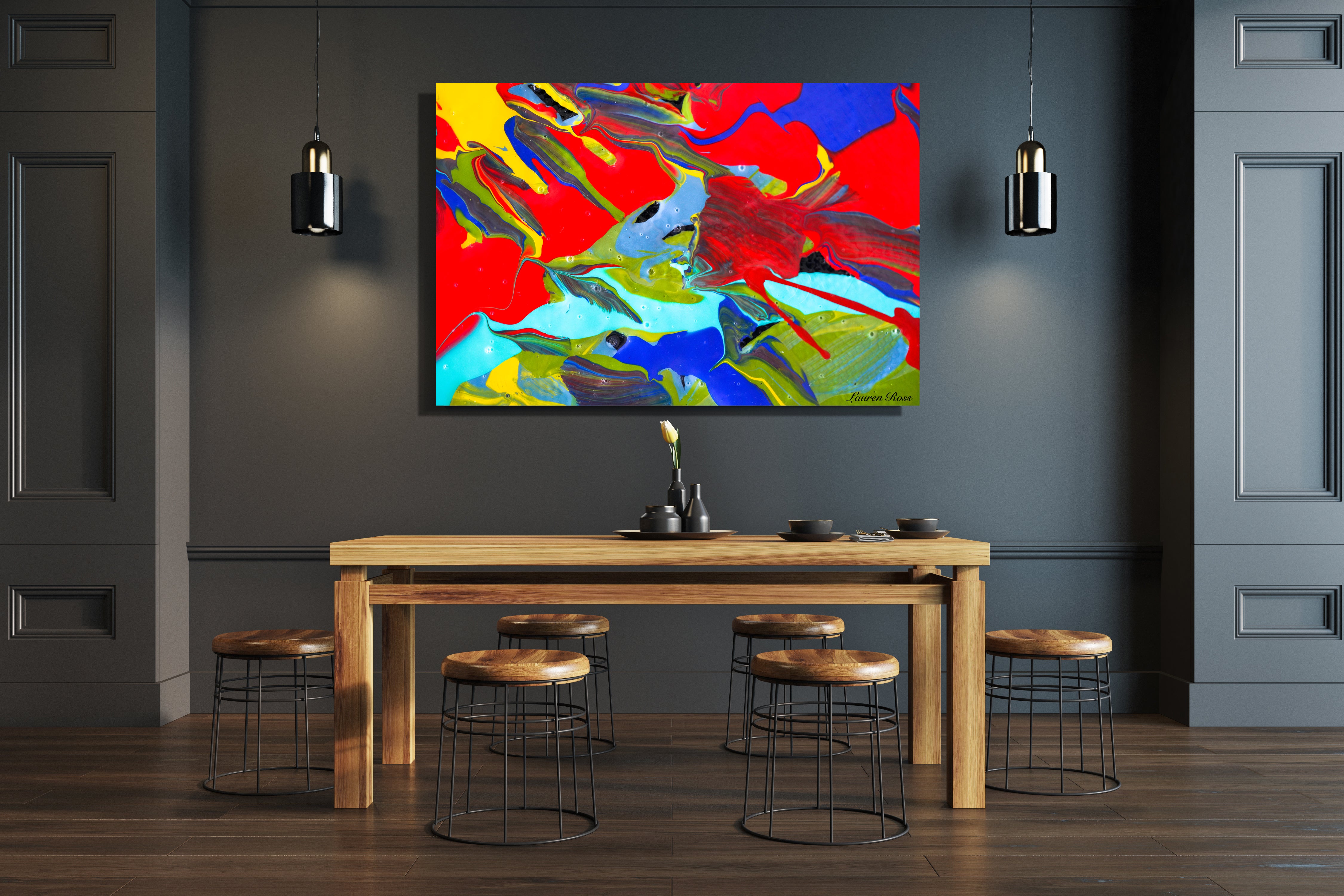 Inside Attraction 8 Archival Canvas Wrap