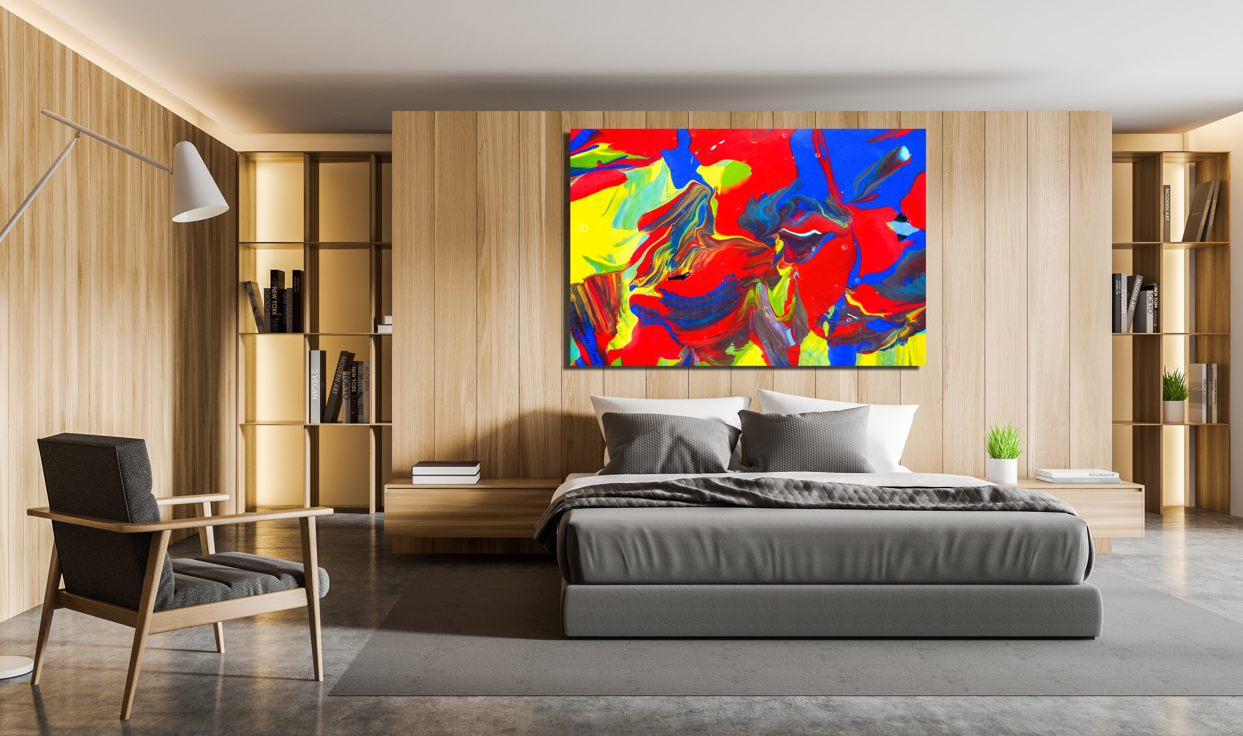 Inside Attraction 9 Archival Canvas Wrap