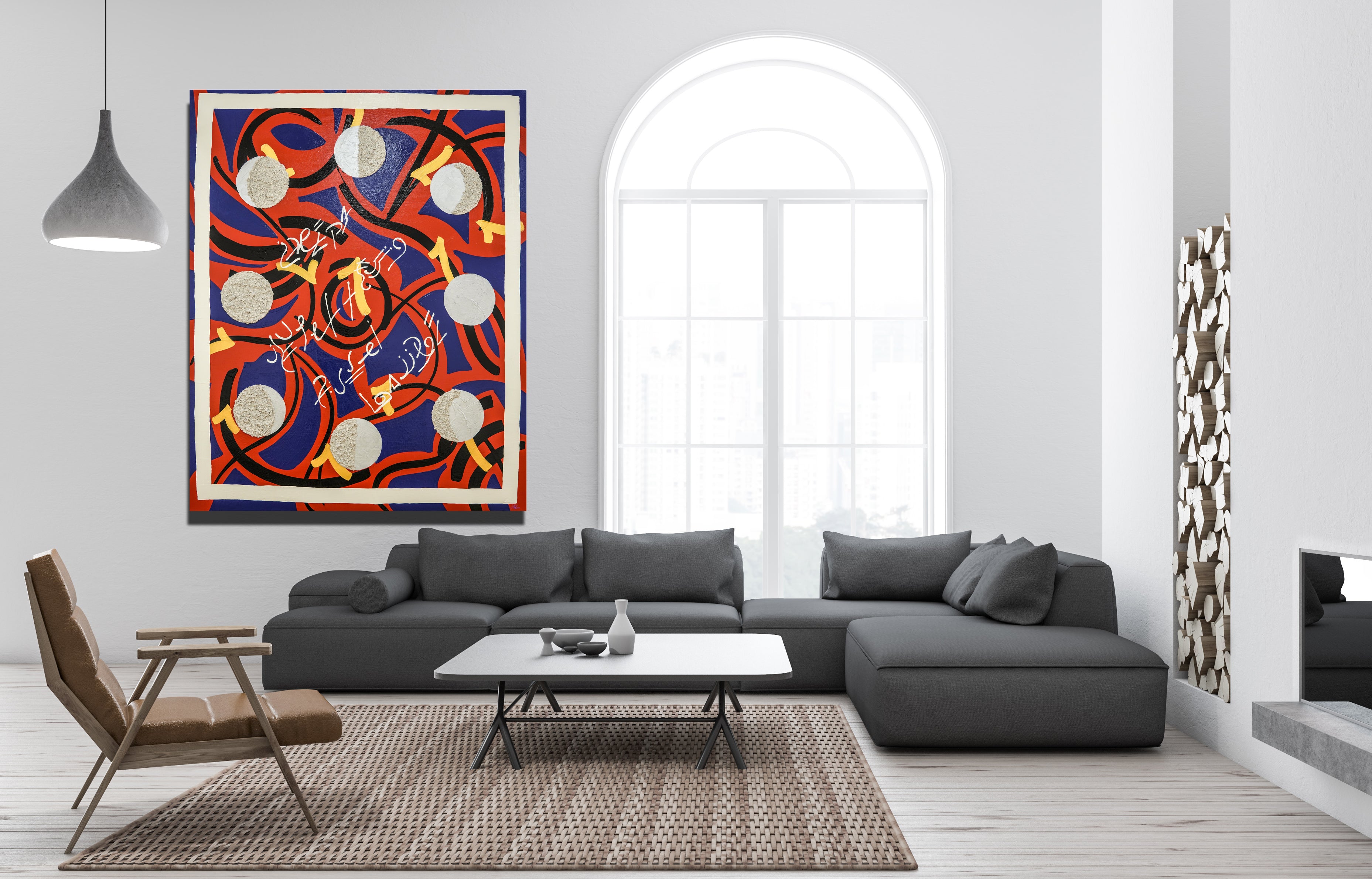 Words Spoken Into Existence Archival Canvas Wrap - Contemporary Art | Modern Abstract Art | Fine Art | Painting On Canvas 