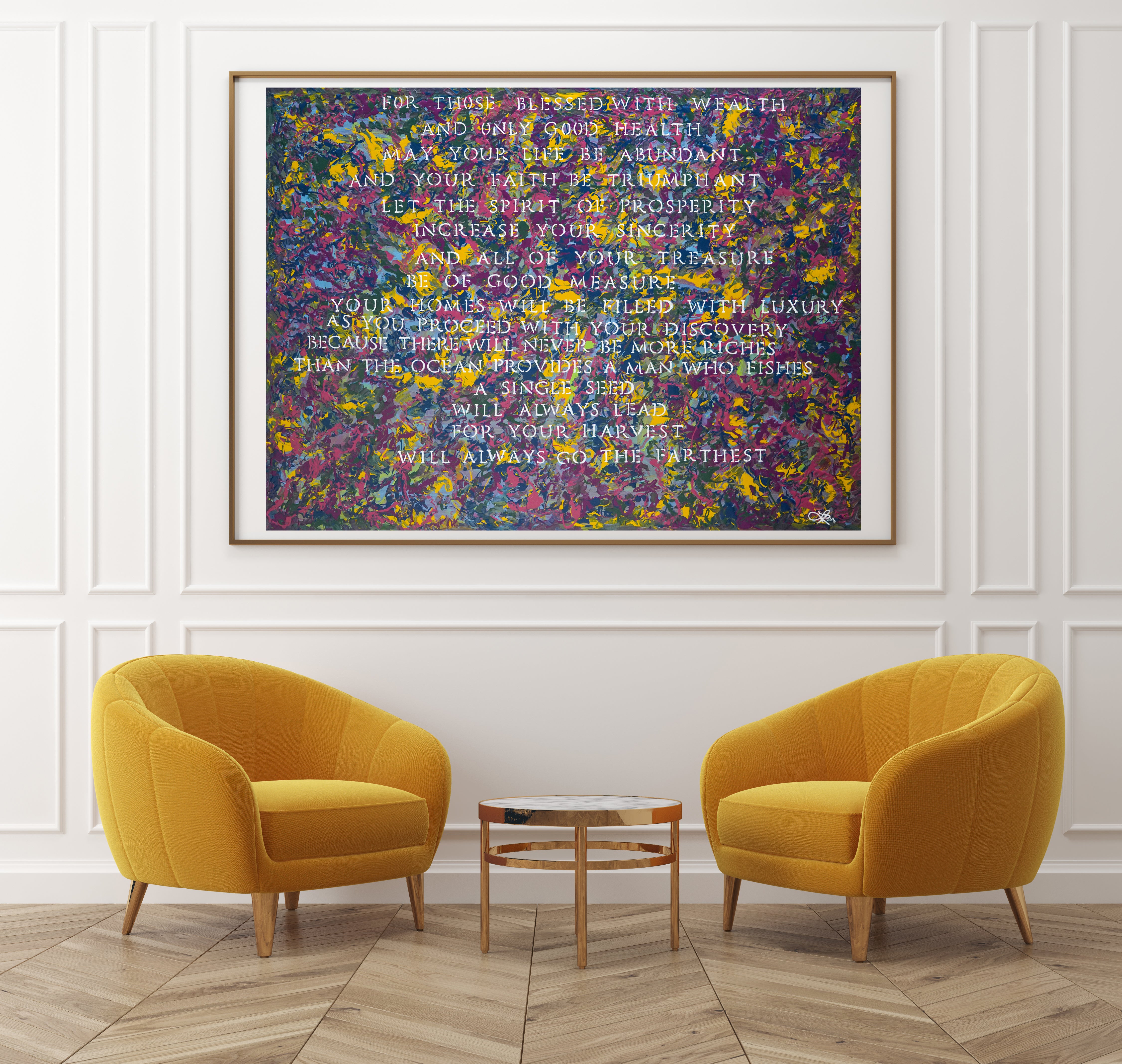 Abundance Archival Print - Contemporary Art | Modern Abstract Art | Fine Art | Painting Print 