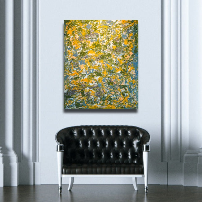 Lauren Ross Design Concrete Jungle Painting