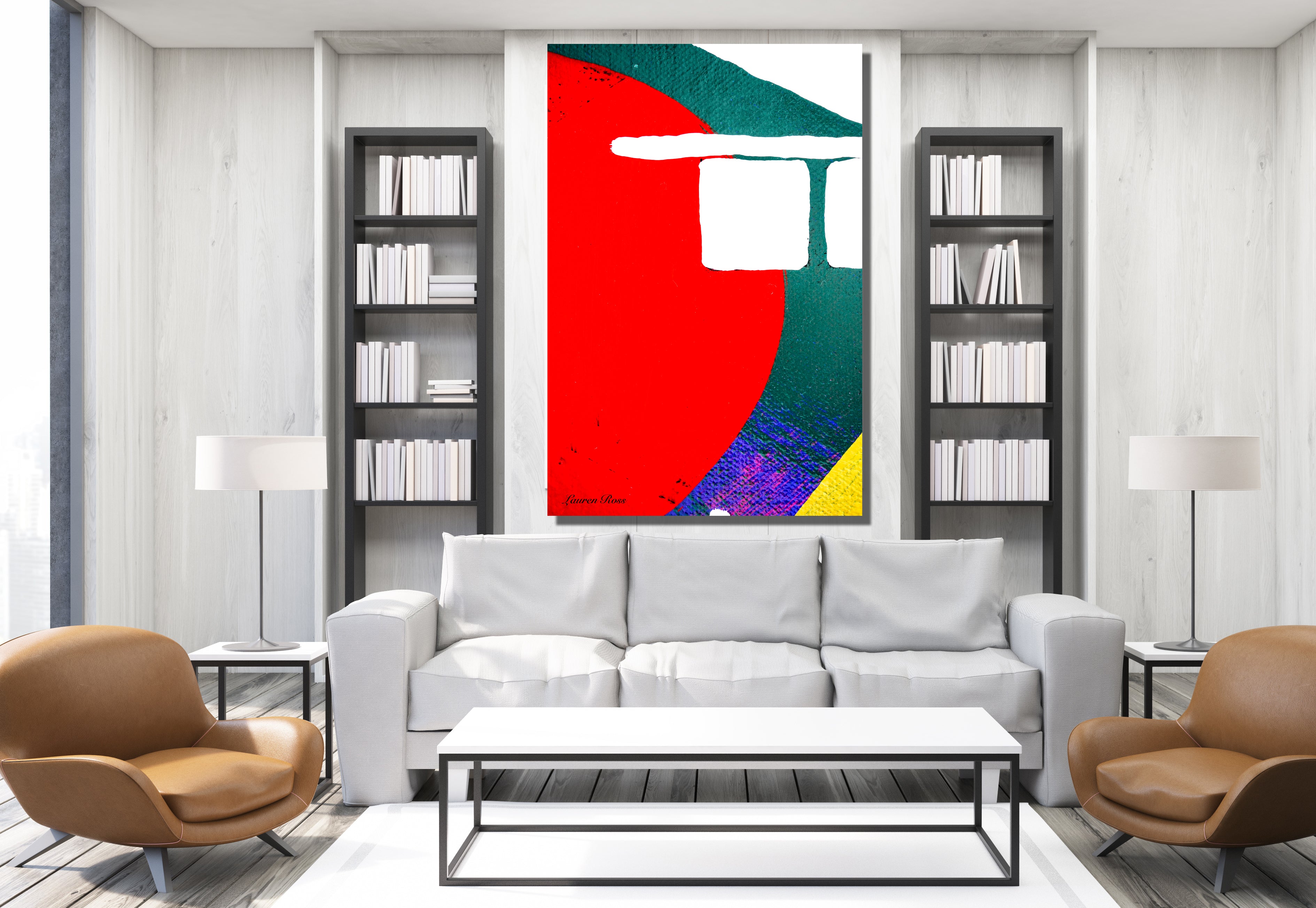 Lauren Ross Design Inside Cryptography 9 Canvas Wrap