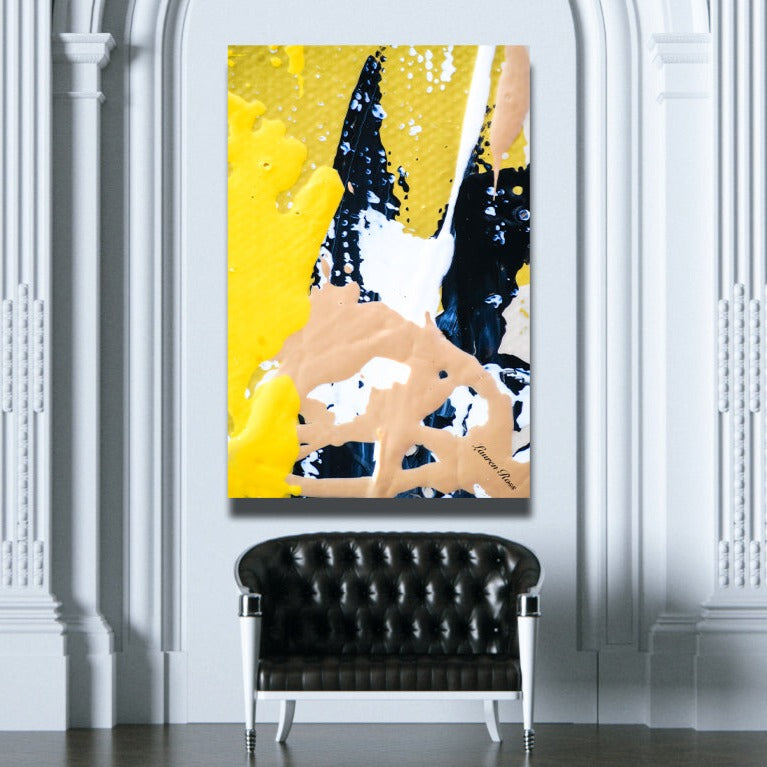 Inside Gobekli 19 Archival Canvas Wrap