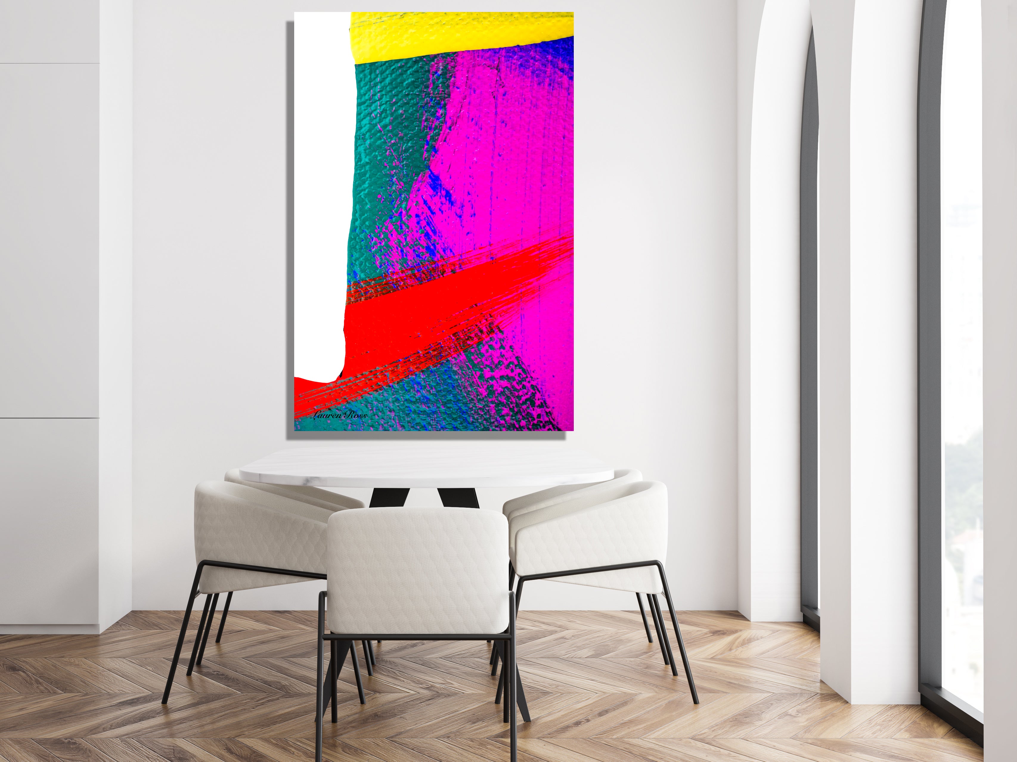 Lauren Ross Design Inside Cryptography 5 Canvas Wrap