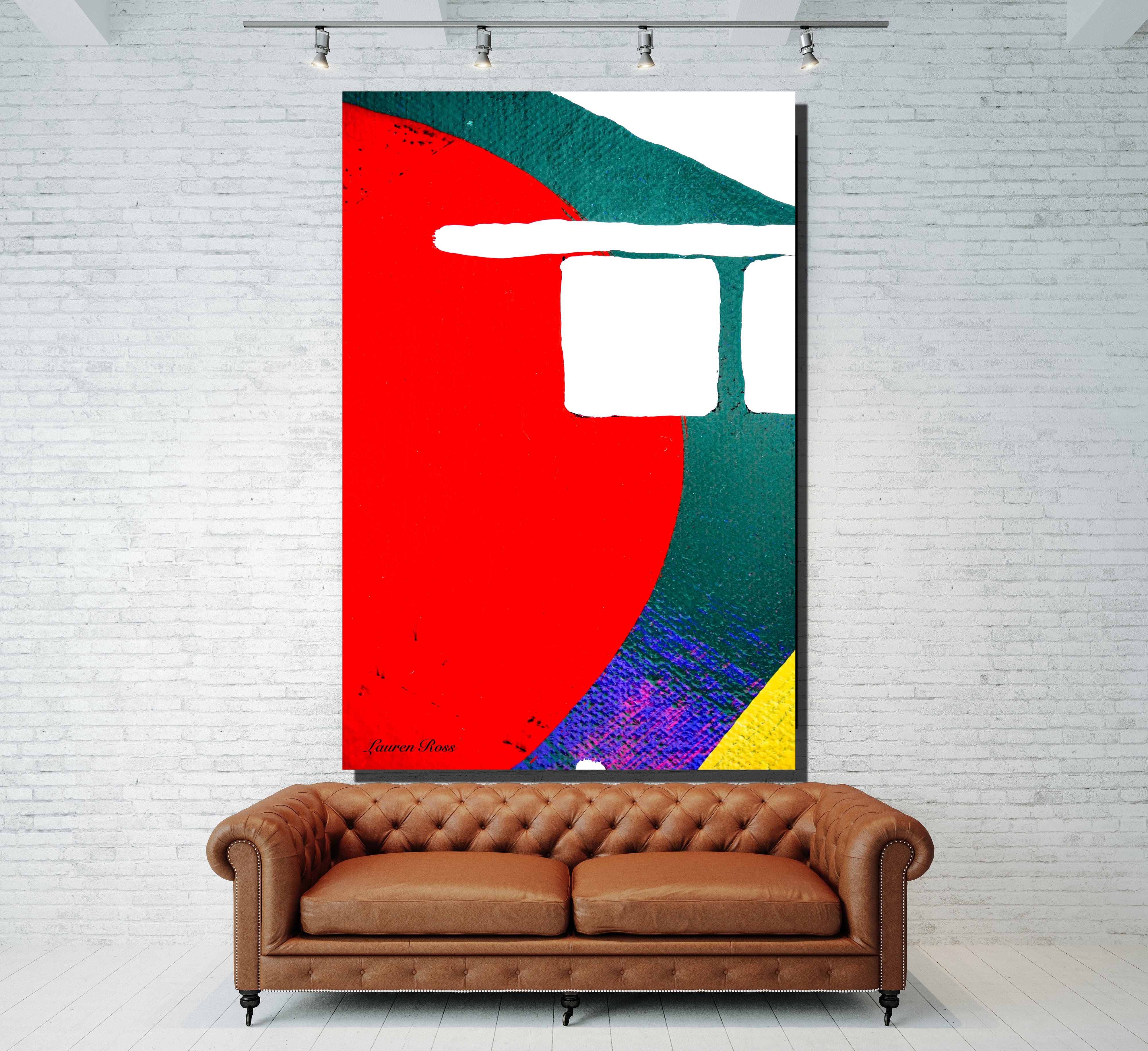 Lauren Ross Design Inside Cryptography 9 Canvas Wrap