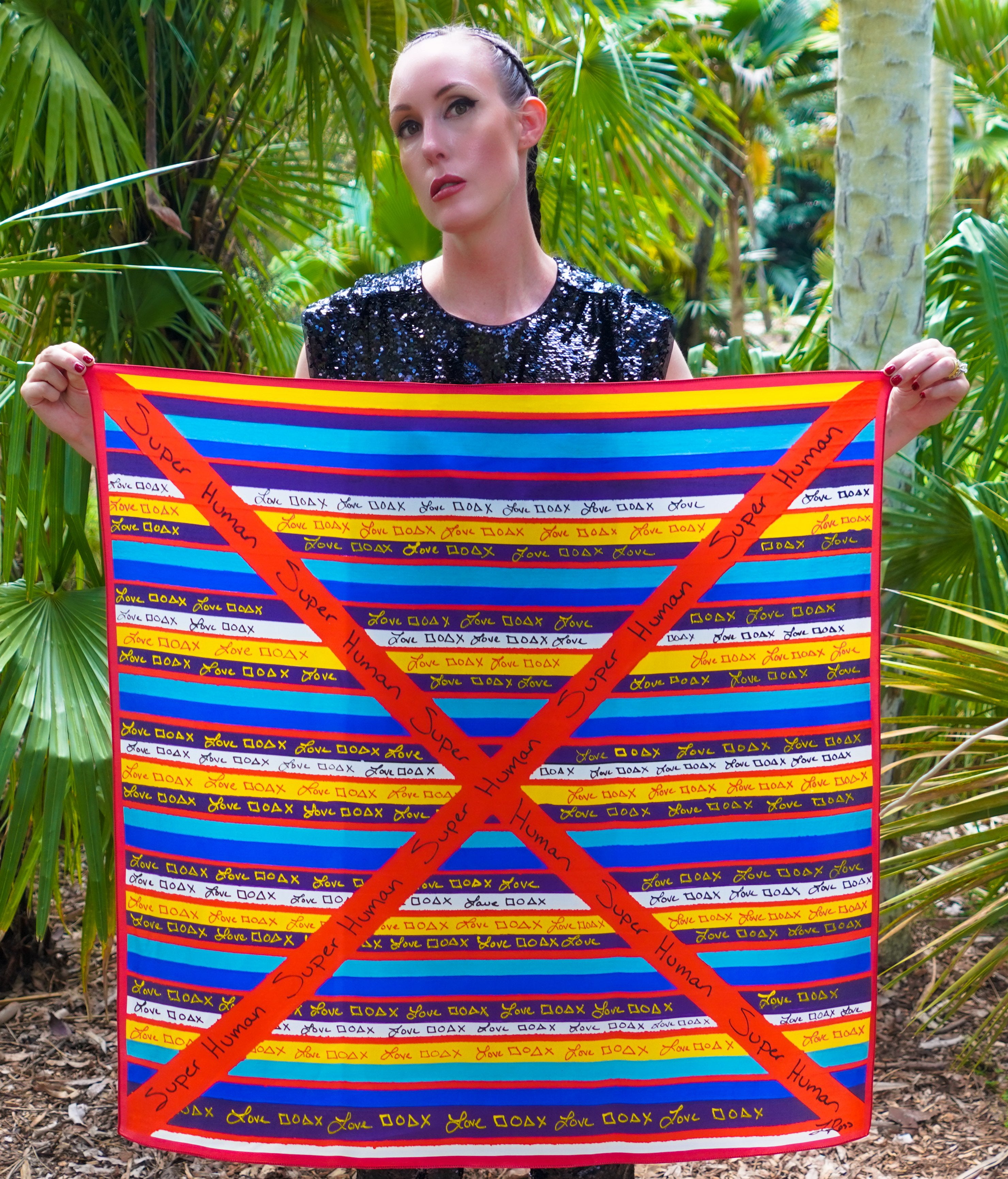 Lauren Ross Design Jupiter Silk Scarf