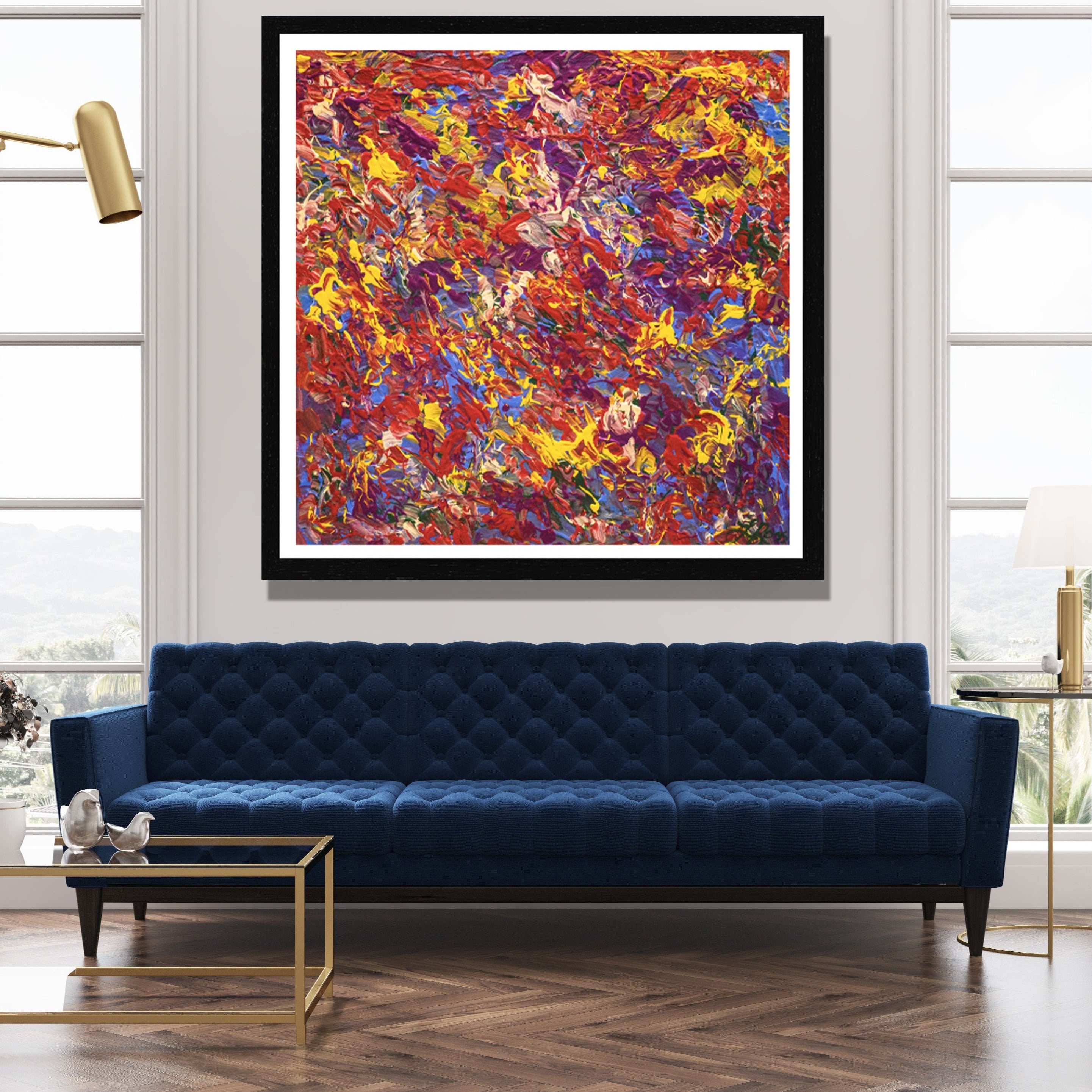 Jubilee Archival Print - Contemporary Art | Modern Abstract Art | Fine Art | Painting Print 