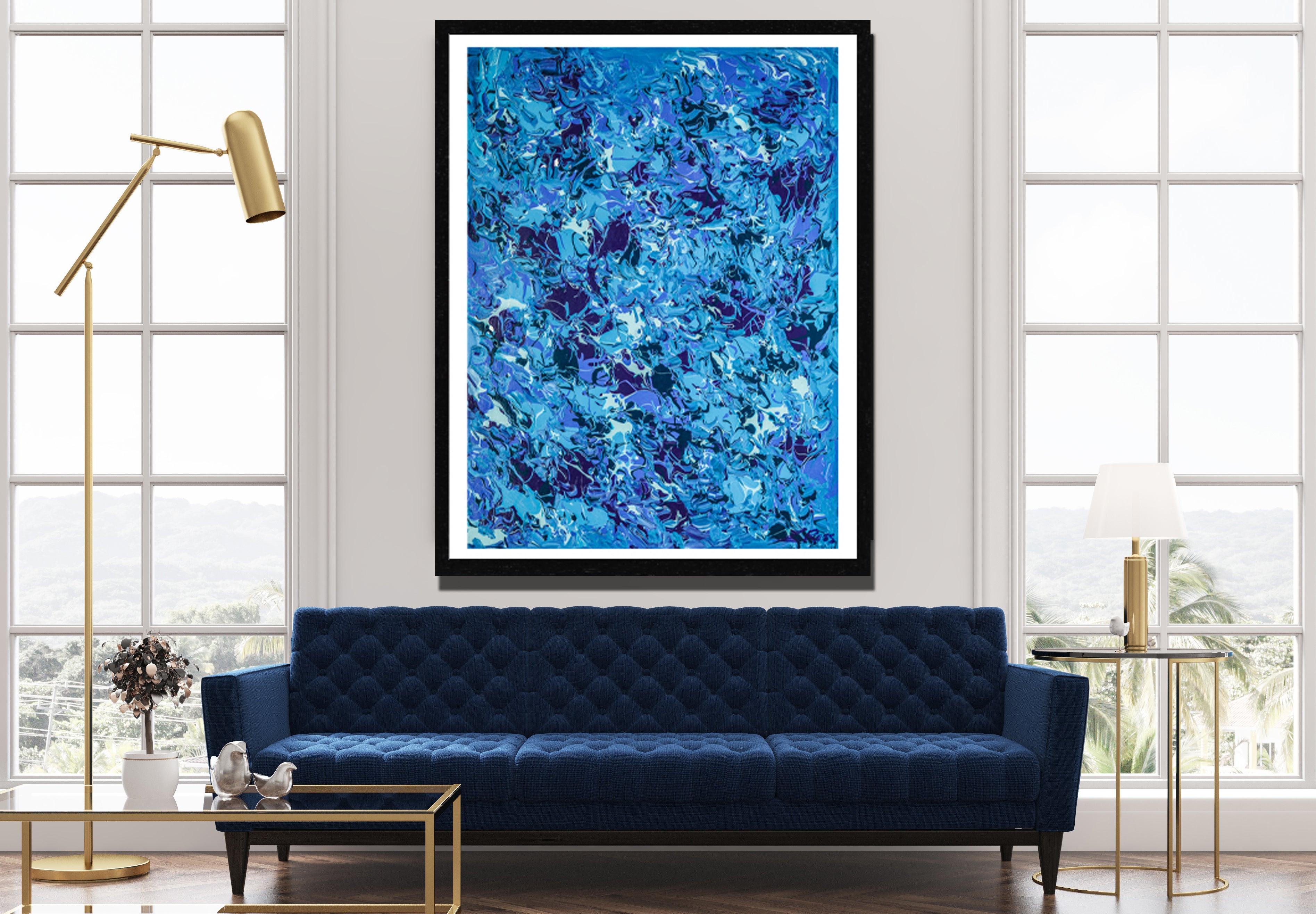 The Unknown Archival Print - Contemporary Art | Modern Abstract Art | Fine Art | Painting Print 