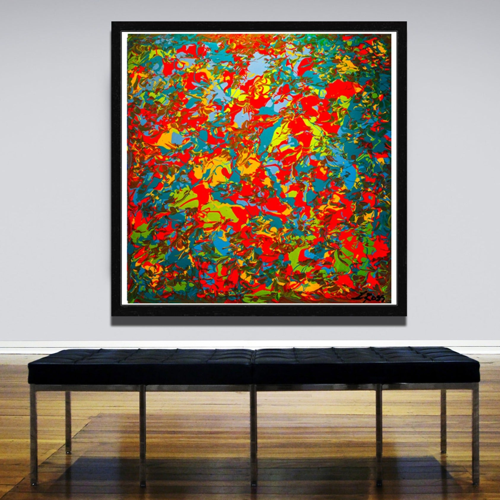 Turbulence Archival Print - Contemporary Art | Modern Abstract Art | Fine Art | Painting Print 